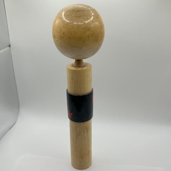 Large Japanese Kokeshi Doll 12” - Vintage Collectible- Antique Wooden Folk Art - Picture 9 of 13